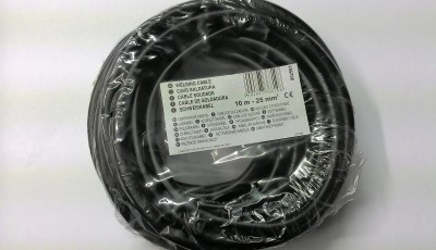 Cavo per saldatura 10 m - 25 mm²