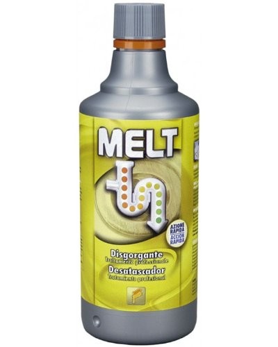 2 CF. MELT Disgorgante - AZIONE RAPIDA - sturalavandini sgombratubi 750 ml