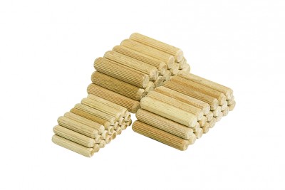 Tasselli in legno faggio 35mm x 8mm - confezione 60pz 