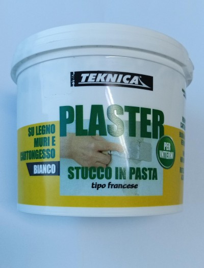STUCCOFORTE CLASSIC - Stucco bianco in pasta per legno e muro 1KG- MaxMeyer