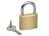 Lucchetto in ottone - Arco temperato/25mm