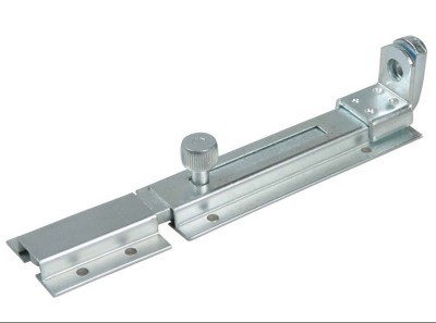 Catenaccio Portalucchetto Profilato Contropiastra 10 cm - Acciaio Zincato - IBFM