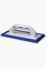 Frattazzo in caucciu' blu per fughe - 25 x 11 x 1 cm