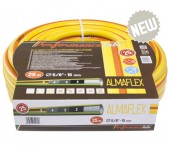 Tubo irrigazione 5 strati in PVC con DOPPIO RINFORZO TESSILE 25 mt 15 mm