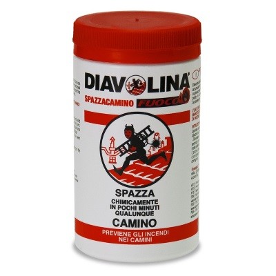 Diavolina Spazzacamino Fuoco - Polvere - 270gr 