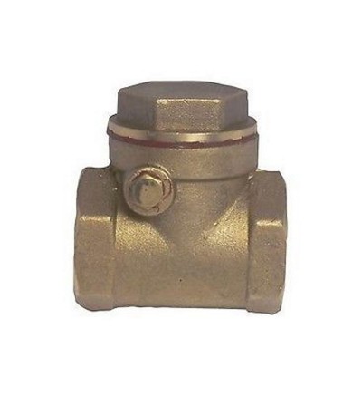 VALVOLA DI RITEGNO - DI NON RITORNO CLAPET 1"1/4 IN OTTONE F.F. PER ACQUA