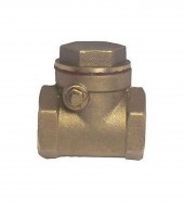 VALVOLA DI RITEGNO - DI NON RITORNO CLAPET 1"1/4 IN OTTONE F.F. PER ACQUA