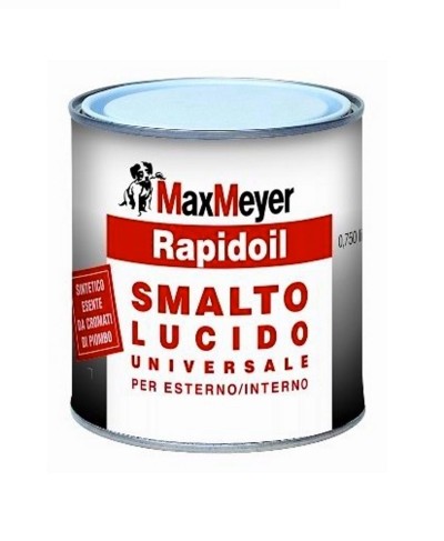 RAPIDOIL - SMALTO LUCIDO UNIVERSALE PER ESTERNO/INTERNO 0,750 Lt