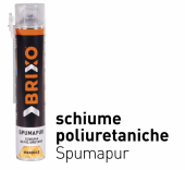 SCHIUMA POLIURETANICA SPUMAPUR manuale 750ml - forte rapido efficace 