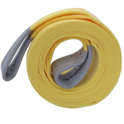 Brache di sollevamento in poliestere con asole rinforzata cucite a doppio strato