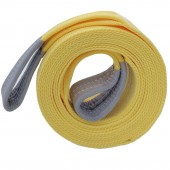 Brache di sollevamento in poliestere con asole rinforzata cucite a doppio strato