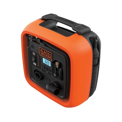 Compressore Portatile ASI400-XJ senza serbatoio 12V -160 PSI-11 bar Black+Decker