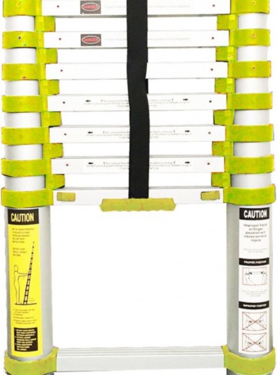 SCALA ALLUMINIO TELESCOPICA XTEND 420 SVELT ULTRACOMPATTA 11GRAD.a norma EN131/6