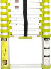 SCALA ALLUMINIO TELESCOPICA XTEND 420 SVELT ULTRACOMPATTA 11GRAD.a norma EN131/6