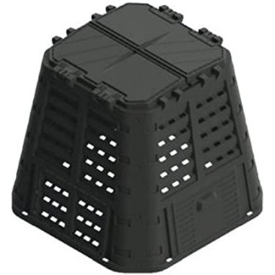 Compostiera da giardino, in plastica riciclata (polipropilene) 300 Lt. Marrone TOOMAX   (COPY)