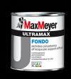 Fondo Definitivo ULTRAMAX 750ml BIANCO CALIBRATO ALCHIDICO POLIURETANICO ALL'ACQUA PER SUPPORTI DIFFICILI MAX MEYER
