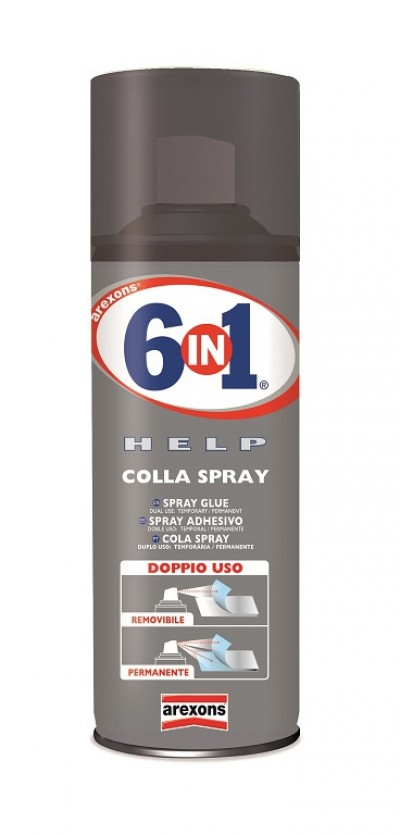 BOSTIK SUPERCHIARO SPRAY COLLA 2in1 TEMPORANEA O PERMANENTE 500 ml (COPY)
