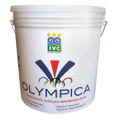 PITTURA TRASPIRANTE ACRILICA IDROREPELLENTE LT. 14 BIANCA OLYMATT