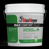  PITTURA TRASPIRANTE IPOALLERGENICA MAXCOMFORT PLUS lt. 10 bianca