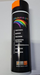 Bomboletta Spray TRACCIANTE ARANCIONE FLUO ML 500