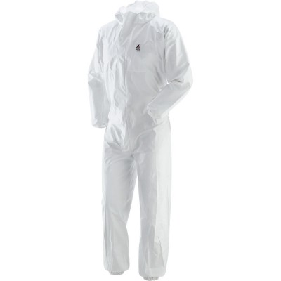 TUTA intera monouso con cappuccio  PROKEM Tg XXL BIANCA  